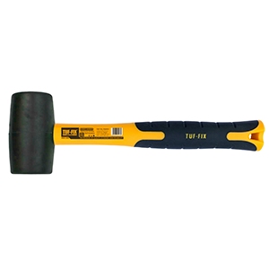 TUF-FIX THT73210 फाइबर हैंडल रबर मलेट्स