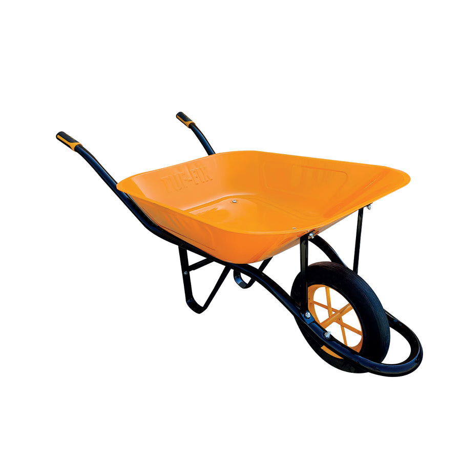 TUF-FIX TFXWB16400P orange wheel barrow