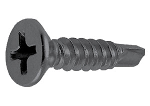 SELF DRILLING CSK HEAD BLACK