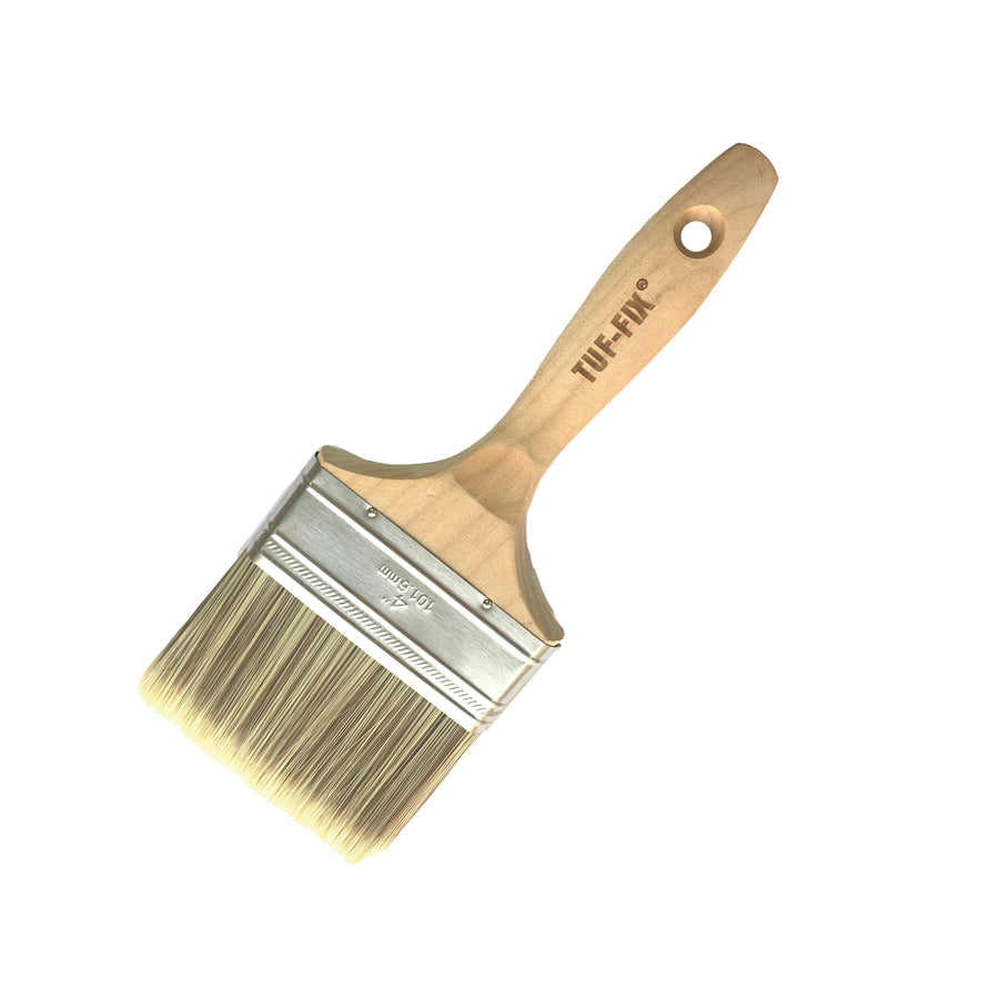 TUF-FIX PBWM Birch Wooden Handle Paint Brush with Synthetic Bristles