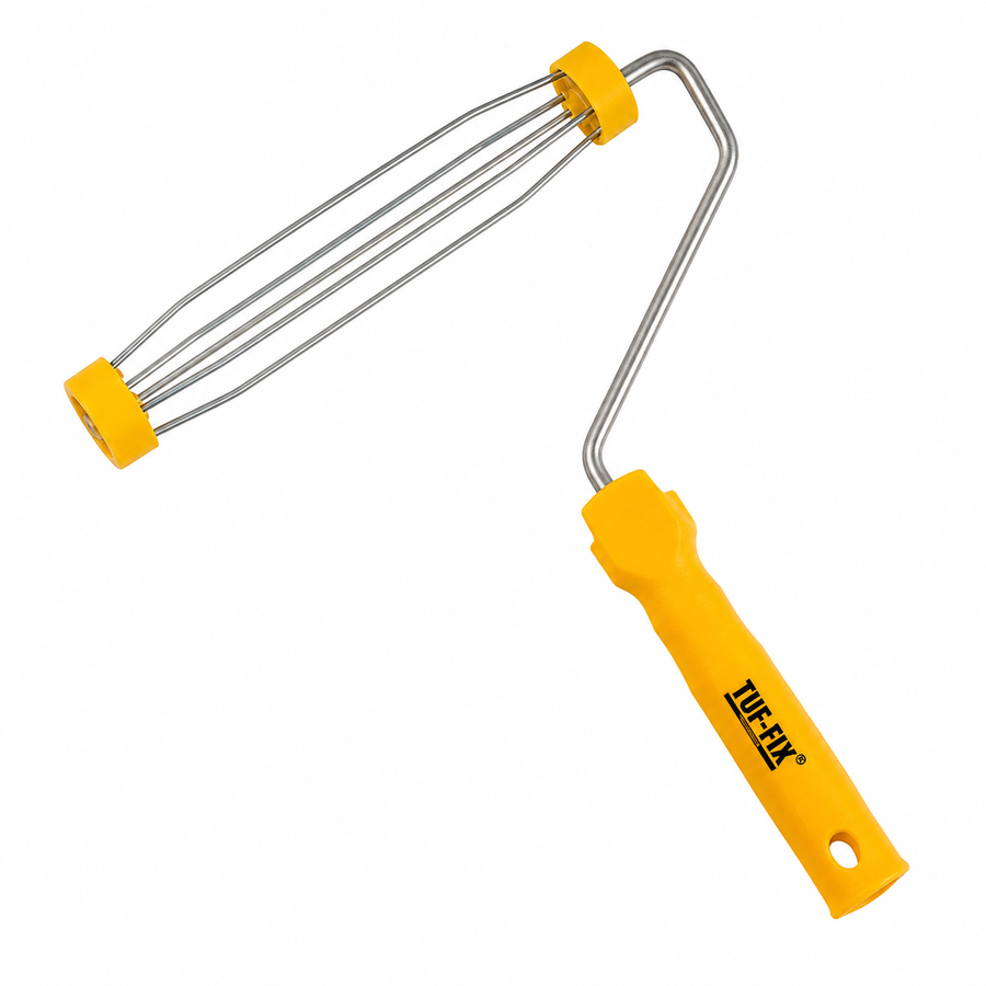 TUF-FIX 9CRM Cage Paint Roller Frame with PVC Handle