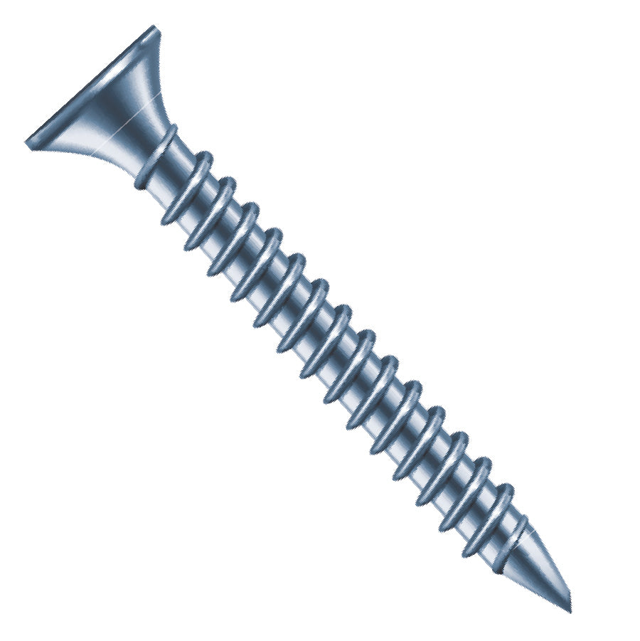 TUF-FIX STPCSKZG zinc plated countersunk head self tapping screws
