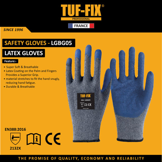 SAFETY GLOVES LATEX