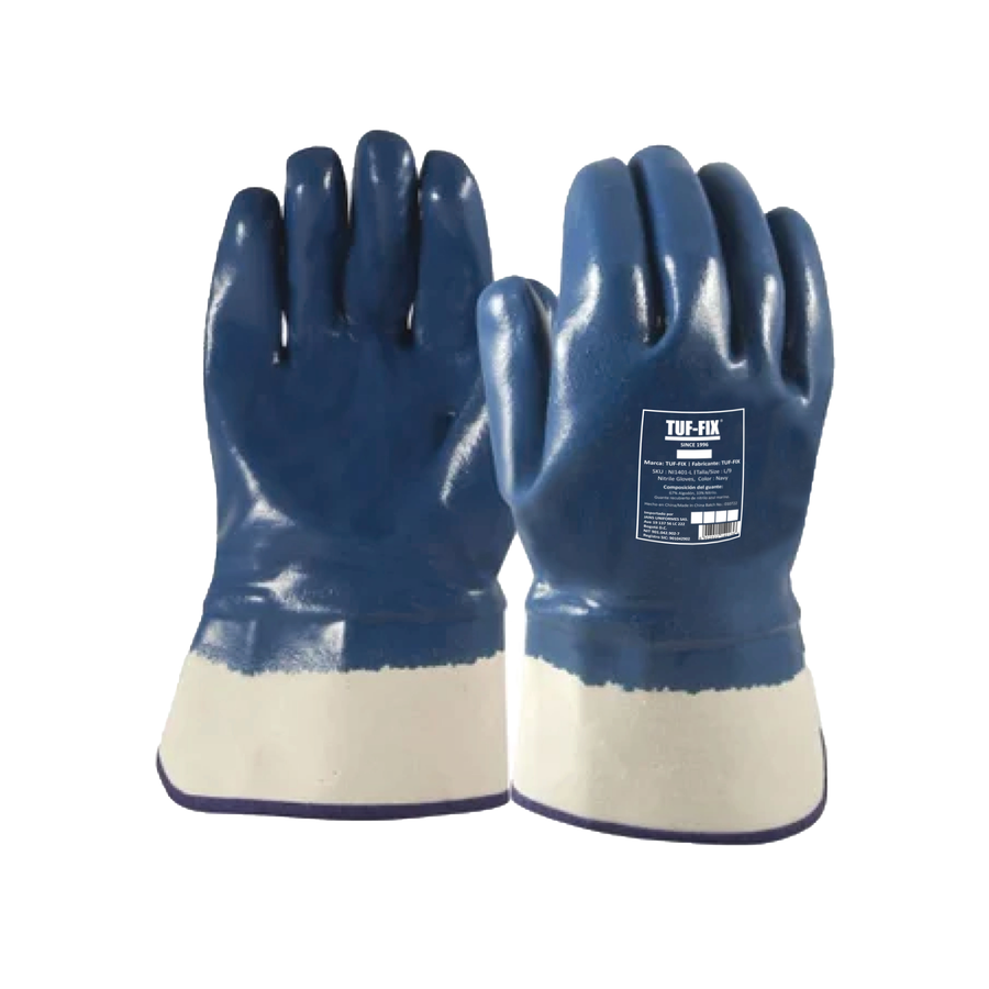 TUF-FIX NI Jersey Fabric Safety Gloves for Workplace Use
