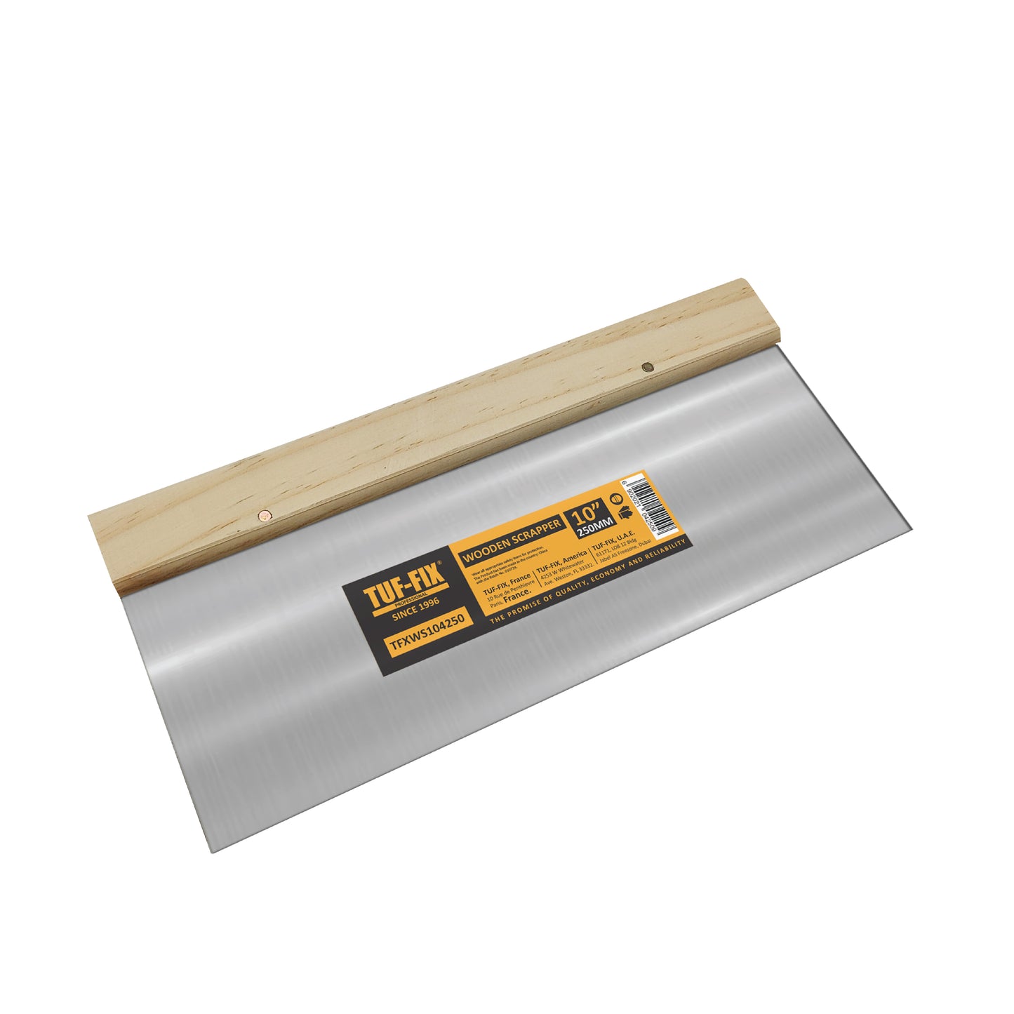 WALL SCRAPPER WOODEN HANDLE