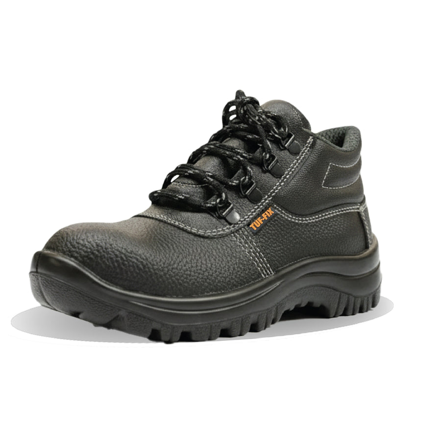 TUF-FIX TF GROUND Series Split Leather Steel Toe Safety Shoes
