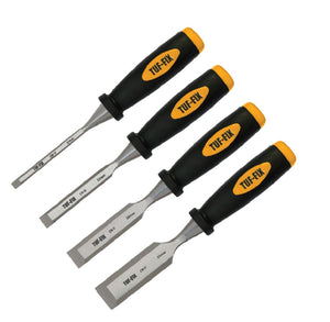 TUF-FIX THT27100 TPR GRIP WOOD CHISELS