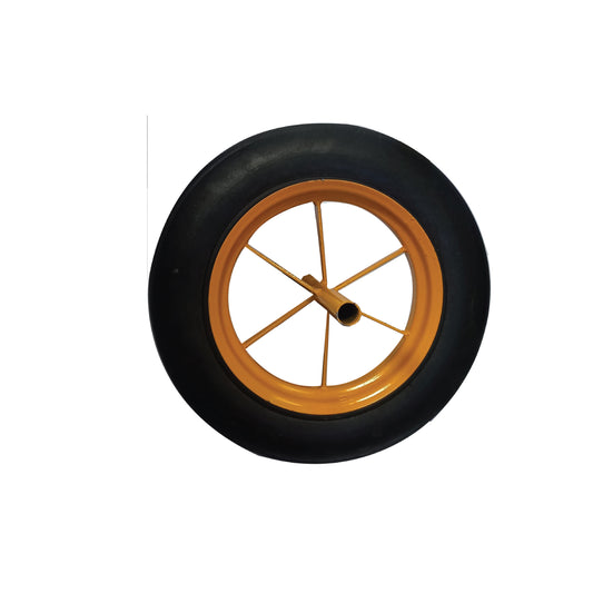 WHEEL FOR WHEEL BARROW ORANGE