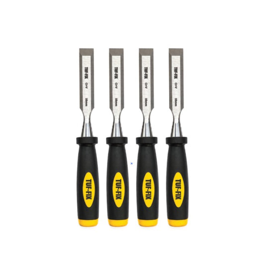 TUF-FIX THT2711004 4 PCS SET-  WOOD CHISELS