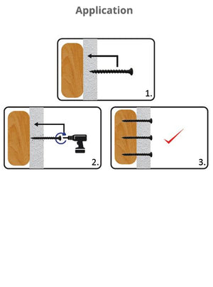 TUF-FIX drywall screws for wood studs