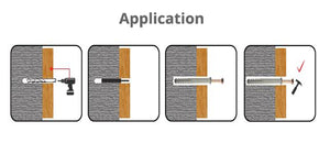 TUF-FIX FF06L FRAME & HAMMER FIXINGS