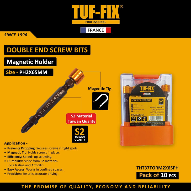 DOUBLE END SCREW BITS